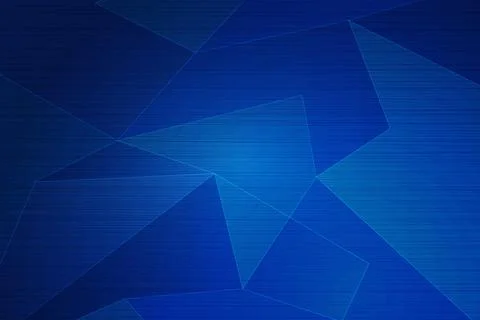 Abstract gradient blue tech of polygonal design artwork background. Stock Illustration