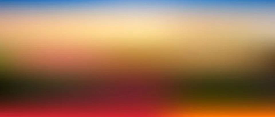 Abstract gradient blur background with warm hues of blue, orange, and red p.. Stock Illustration
