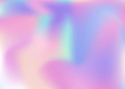 Abstract Gradient. Blur Multicolor Illustration. Vintage Foil. H Stock Illustration