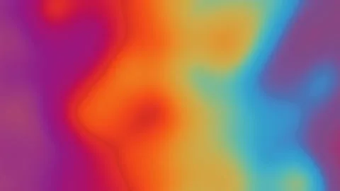 Abstract gradient blurry trendy liquid wavy background Stock Footage 156253040