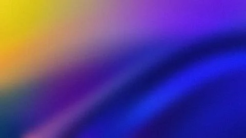 Abstract gradient with bold transitions of yellow, purple, blue, and orange.. Stock-Illustration