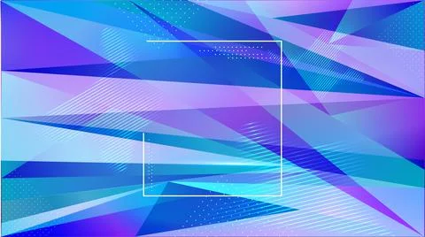 Abstract Gradient Bright Geometric Background with Space for Text. 스톡 일러스트