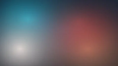 Abstract gradient with bright teal and red light spots on a dark background 動画素材 335826736
