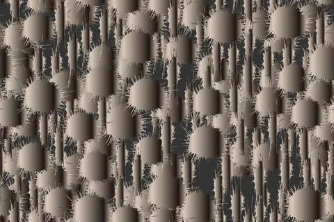 Abstract Gradient Bronze Blot Seamless Vector Pattern Stock Illustration