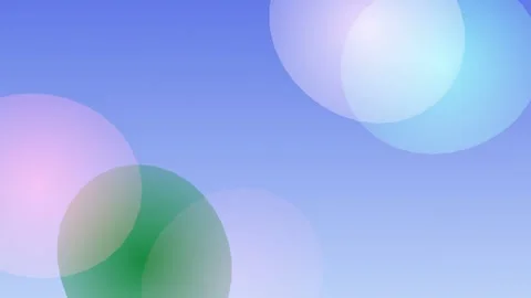 Abstract Gradient Bubbles Animation Background Stock Footage 330516512