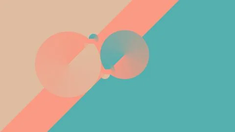 Abstract Gradient Circle Background Stock Illustration