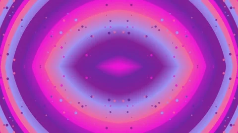 Abstract Gradient Circle Pattern with Dots Stock Footage 331907625