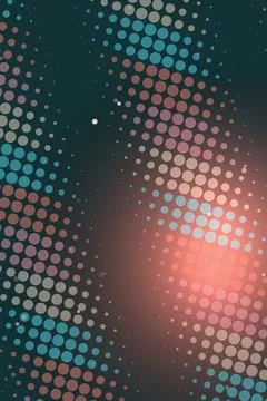 Abstract Gradient Circle Pattern Stock Photos