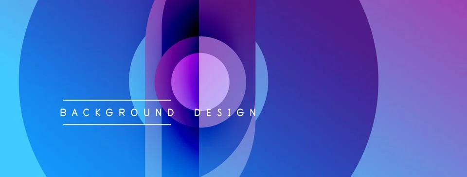 Abstract gradient circles create dynamic background. Text reads background 스톡 일러스트