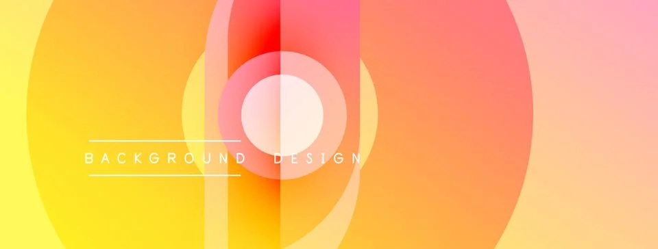 Abstract gradient circles create vibrant background. Text reads background 스톡 일러스트
