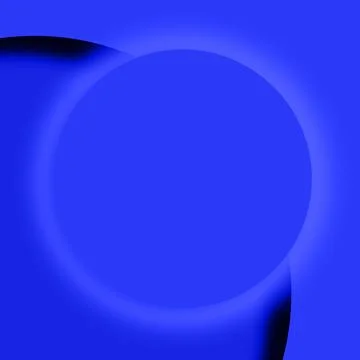 Abstract gradient with circular elements in blue tones Foto stock