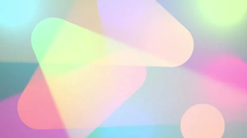 Abstract Gradient Circular Shapes Animation Background  Video stock 346479144