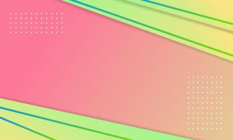 Abstract Gradient Color Background Fresh Illustrazione stock