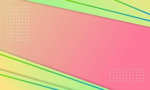 Abstract Gradient Color Background Fresh Stock Illustration