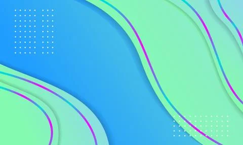 Abstract Gradient Color Background Fresh Stock Illustration