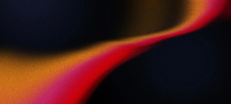 Abstract gradient color blending with dynamic cinematic grain texture Stock Illustration