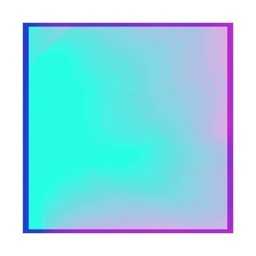 Abstract gradient color frame with soft square Illustrazione stock