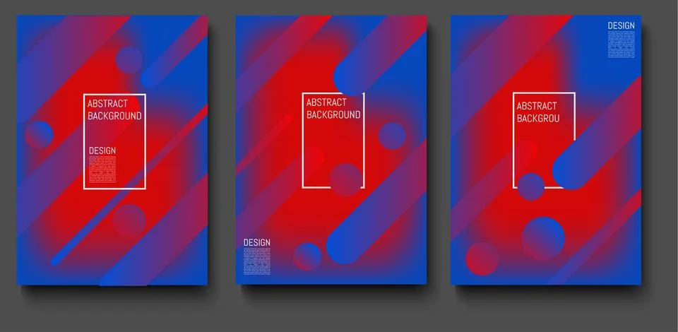 Abstract gradient color pattern background vector illustrator 2 Stock Illustration