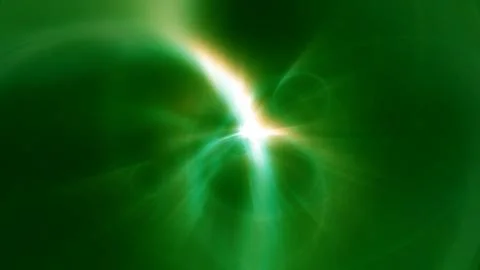 Abstract Gradient Curved Streak Rays Green Energy Showcase Banner Background イラスト素材