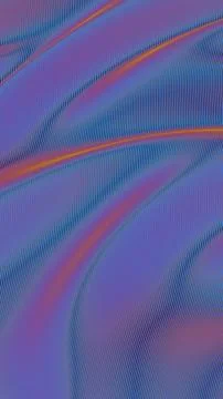 Abstract Gradient Curves with Vibrant Blue and Purple Tones Stock-Illustration