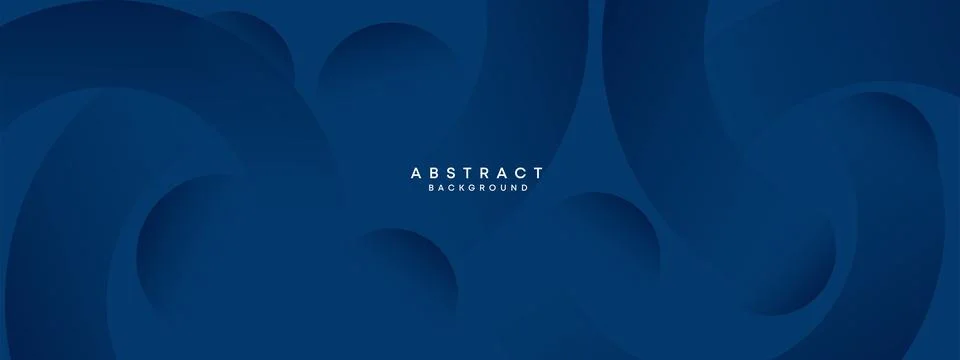 Abstract gradient dark navy blue background. dark blue business background Stock Illustration