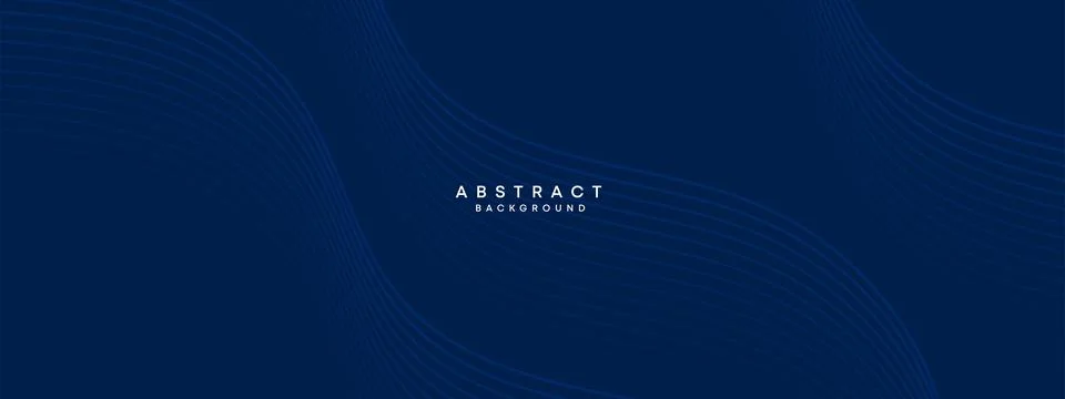 Abstract gradient dark navy blue background. dark blue business background Stock Illustration