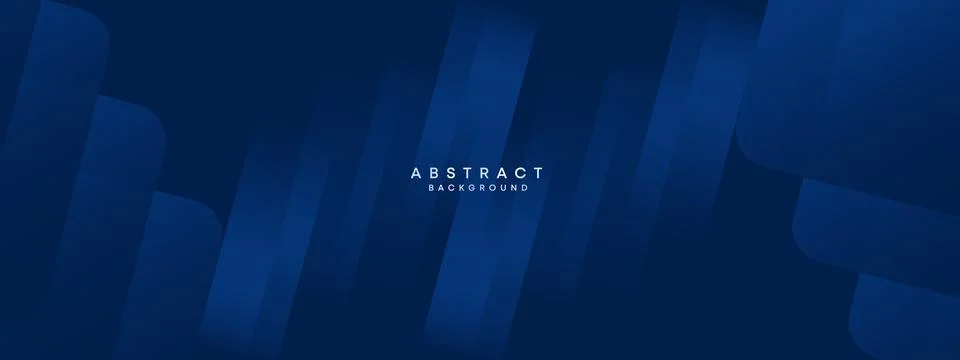 Abstract gradient dark navy blue background. dark blue business background Stock Illustration