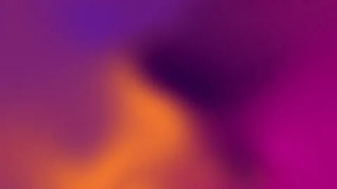 Abstract gradient with dark purple, deep magenta, orange, and purple hues f.. Stock Footage 338015321