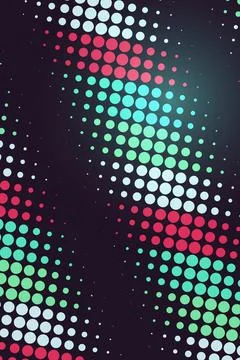 Abstract Gradient Dot Pattern Background Stock Photos