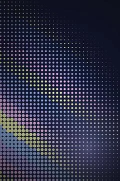 Abstract Gradient Dot Pattern Stock Photos