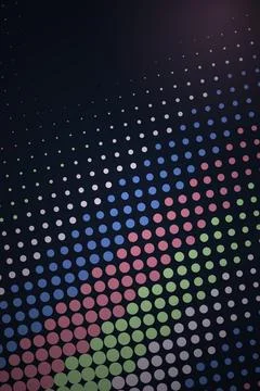 Abstract Gradient Dot Pattern Stock Photos