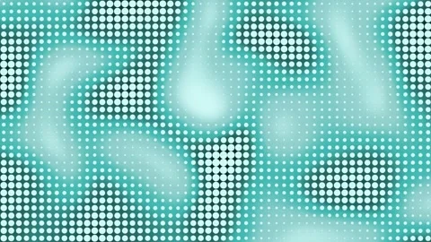 Abstract gradient dots motion background seamless loop Stock Footage 346816679