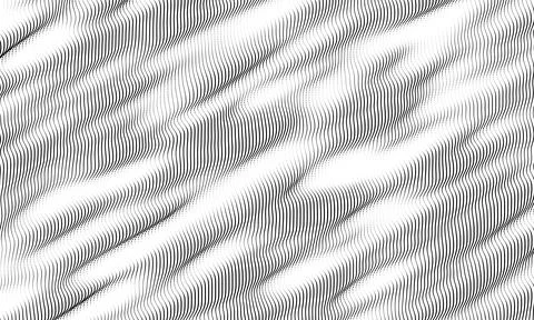 Abstract gradient dynamic wave of particles. Network of bright points or dots 스톡 일러스트