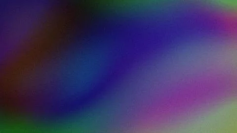 An abstract gradient featuring a dynamic blend of purple, green, blue, and .. Stock-Illustration
