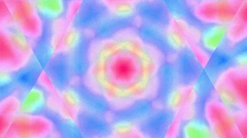 Abstract Gradient Flow: Psychedelic, Vibrant Color Swirl Background Loop Stock Footage 336268351