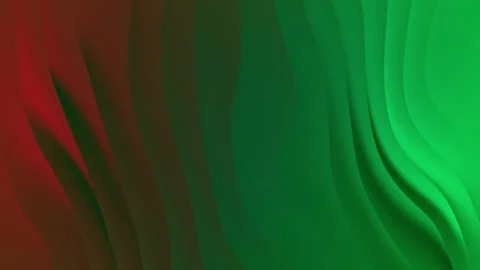 Abstract Gradient a flowing gradient of deep red and vibrant green hues creates  Stock Footage 302916590
