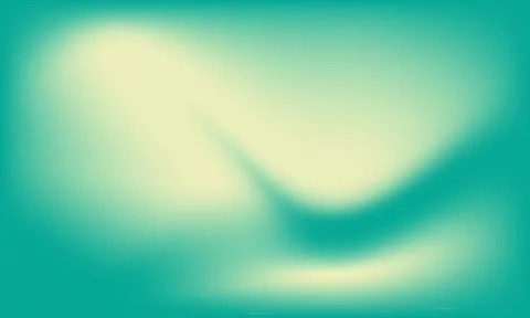 Abstract gradient fluid wave background in teal and cream colors with grain.. Illustration