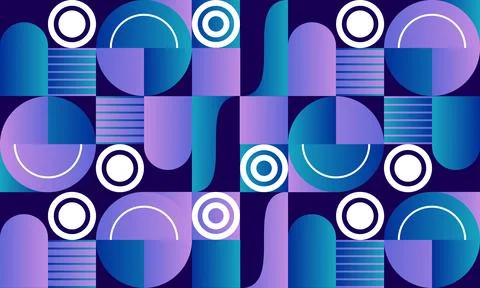 Abstract gradient geometric background. Stock Illustration