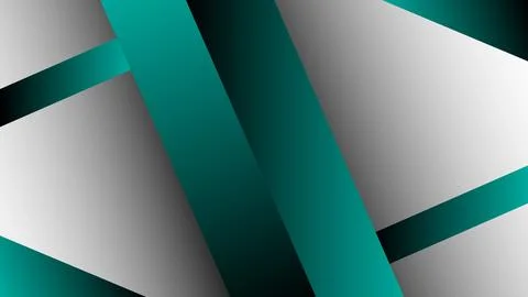 Abstract Gradient Geometric Background With Teal Accents Stock Illustration