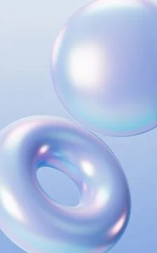 Abstract gradient geometric circular ring, mobile phone wallpaper, desktop .. Stock Illustration