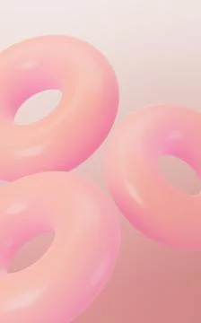 Abstract gradient geometric circular ring, mobile phone wallpaper, desktop .. Stock Illustration