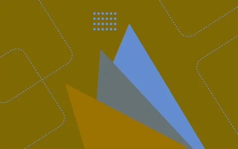 Abstract gradient geometric shape and lines background. Modern futuristic c.. Stockillustratie