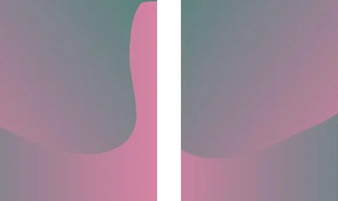 Abstract gradient geometric shape and lines background. Modern futuristic c.. Stockillustratie