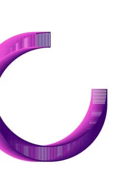 Abstract gradient geometric shape and lines background. Modern futuristic c.. 스톡 일러스트