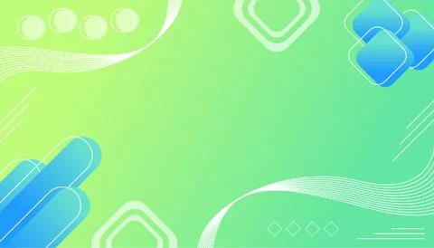 Abstract gradient geometric shape background, for web banner, poster, landing Stock Illustration