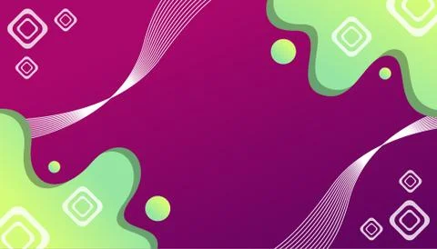 Abstract gradient geometric shape background, for web banner, poster, landing Stock Illustration