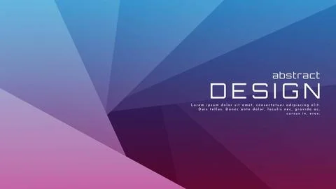 Abstract Gradient Geometric Shape Background with Grain Texture for Web Landi Stock Illustration