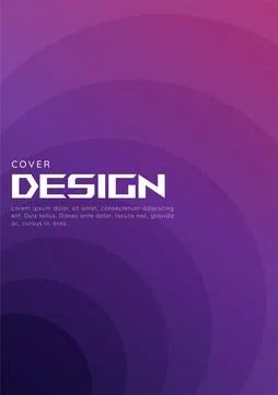 Abstract Gradient Geometric Shape background with Grain Texture for Web cover Stock Illustration