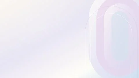 Abstract gradient geometric shape blend on light background Stock Illustration