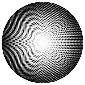 Abstract gradient with grain and noise effects, dotted circle patterns and .. Stock Illustration